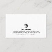 Fahrradreparaturfahrerkarte Visitenkarte (Rückseite)