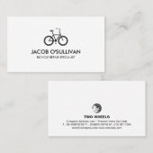 Fahrradreparaturfahrerkarte Visitenkarte (Vorne/Hinten)