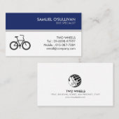 Fahrradreparaturfahrerkarte Visitenkarte (Vorne/Hinten)