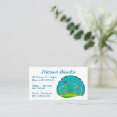 Fahrradreparaturwerkstatt Visitenkarte (Stehend Vorderseite)