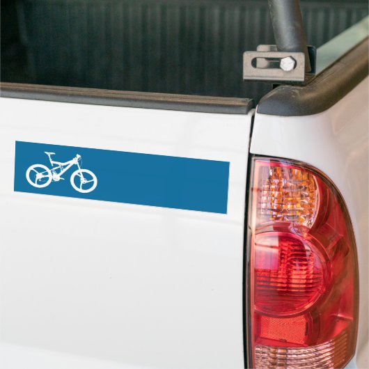 Fahrradschablone Autoaufkleber (Auf Lkw)