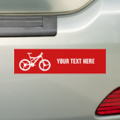 Fahrradschablone Autoaufkleber (Auf Auto)