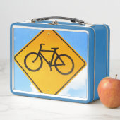 Fahrradschild Metall Brotdose (Beispiel)