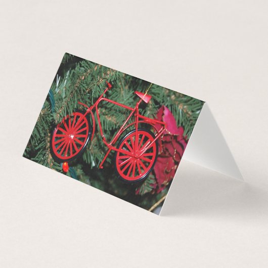 Fahrradschmuck für Weihnachten (Vorderseite)