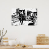 Fahrradschuppen mit Gewehr und Jack Poster (Küche)