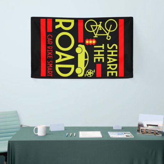 Fahrradsicherheit Banner (Messeveranstaltung)