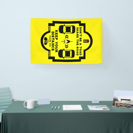 Fahrradsicherheit Banner (Messe)