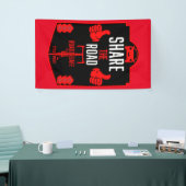 Fahrradsicherheit Banner (Messeveranstaltung)