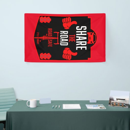 Fahrradsicherheit Banner (Messeveranstaltung)