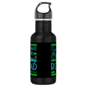 Fahrradsicherheit Edelstahlflasche (Vorderseite)