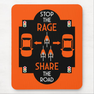 Fahrradsicherheit Mousepad