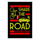 Fahrradsicherheit Poster (Vorderseite)