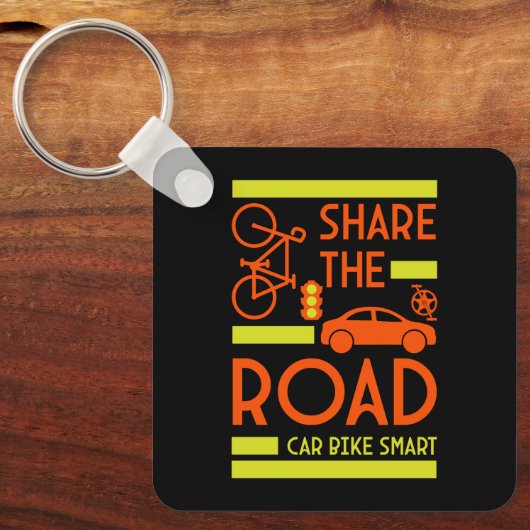 Fahrradsicherheit Schlüsselanhänger (Vorderseite)