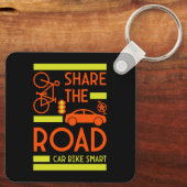 Fahrradsicherheit Schlüsselanhänger (Rückseite)