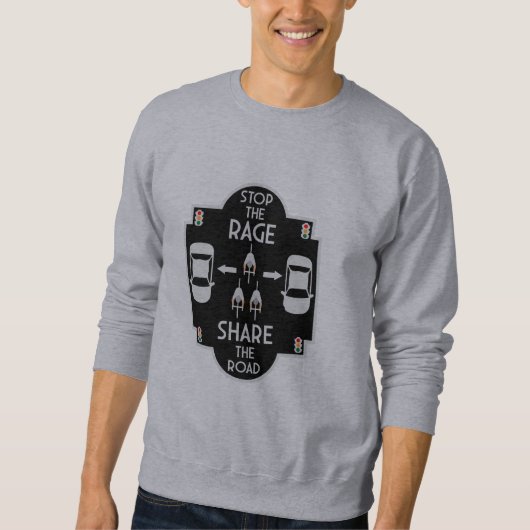 Fahrradsicherheit Sweatshirt (Vorderseite)