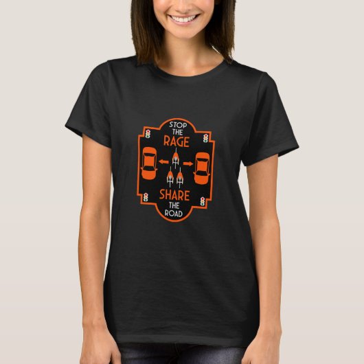 Fahrradsicherheit T-Shirt (Vorderseite)