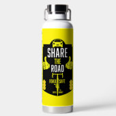 Fahrradsicherheit Trinkflasche (Rückseite)