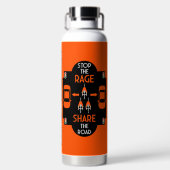 Fahrradsicherheit Trinkflasche (Rückseite)