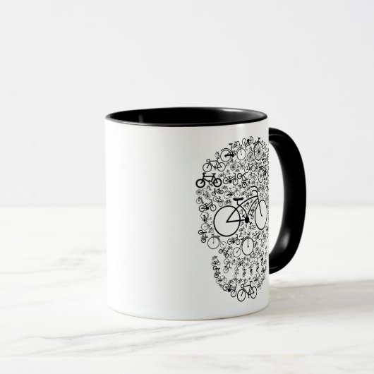 Fahrradskull Tasse (VorderseiteRechts)