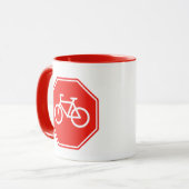 Fahrradständer Becher Tasse (Vorderseite Links)