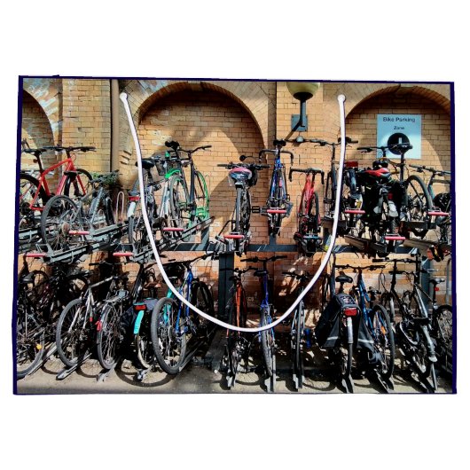 Fahrradständer Große Geschenktüte (Rückseite)