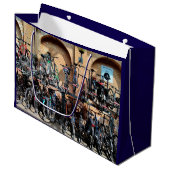 Fahrradständer Große Geschenktüte (Vorderseite Schrägansicht)