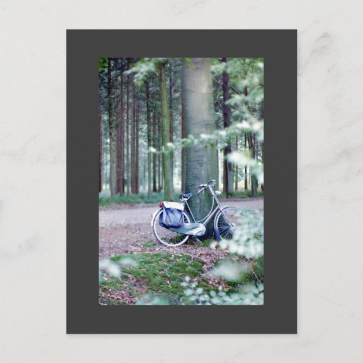 Fahrradständer Postkarte (Vorderseite)