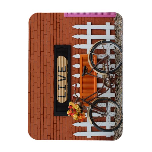 Fahrradstillleben Magnet (Vertikal)