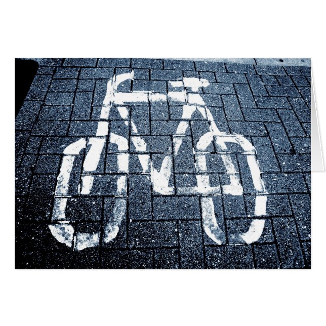Fahrradstrecke - II (Vorderseite (Horizontal))