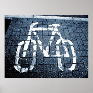Fahrradstrecke - II Poster