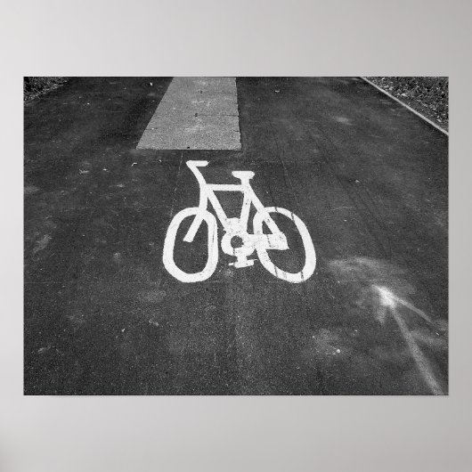 Fahrradstrecke - III Poster (Vorne)