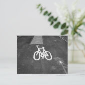 Fahrradstrecke - III Postkarte (Stehend Vorderseite)