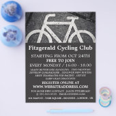 Fahrradsymbol, Flyer für Werbung im Radklub (Einzeln)