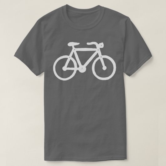 Fahrradsymbol T-Shirt (Design vorne)