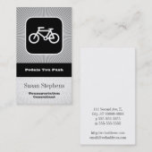 Fahrradsymbol Visitenkarte (Vorne/Hinten)