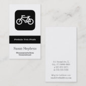 Fahrradsymbol Visitenkarte (Vorne/Hinten)