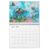 Fahrradtiere - Kalender 2021 (Mär 2027)