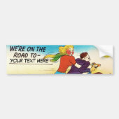 Fahrradtour Autoaufkleber (Vorne)