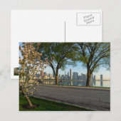 Fahrradtour nach unten Solidaritätskarte Postkarte (Vorne/Hinten)