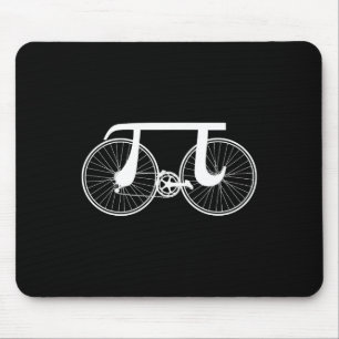 Fahrradtour Pi Day Pun Funny März 14 3.14 Mousepad