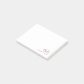 Fahrradtour Post-it Klebezettel (angewinkelt)