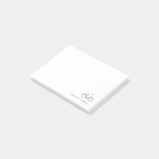 Fahrradtour Post-it Klebezettel (angewinkelt)