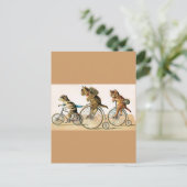 Fahrradtour Postkarte (Stehend Vorderseite)