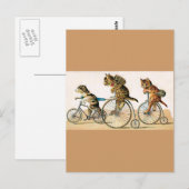 Fahrradtour Postkarte (Vorne/Hinten)