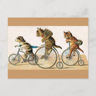 Fahrradtour Postkarte