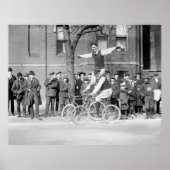 Fahrradtrick Riding, 1920er Poster (Vorne)