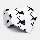 Fahrradtritt-Fußballspieler Krawatte (Gerollt)