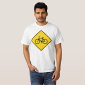 Fahrradüberquerungszone T-Shirt (Vorne ganz)