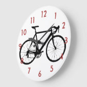 Fahrraduhr - Fahrradhalle Große Wanduhr (Winkel)