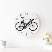 Fahrraduhr - Fahrradhalle Große Wanduhr (Zuhause)